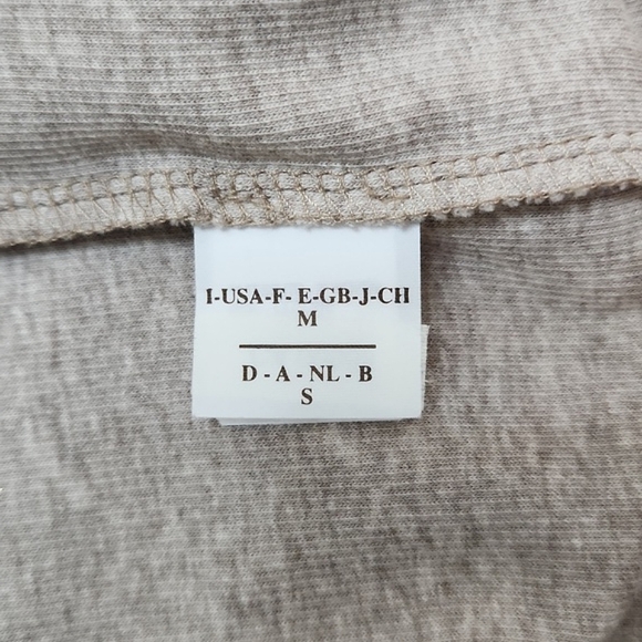 🔥FINAL💲⬇️Brunello Cucinelli Cotton/Silk Blend Grey/Tan Tank, Size M ~ EUC - Picture 8 of 14